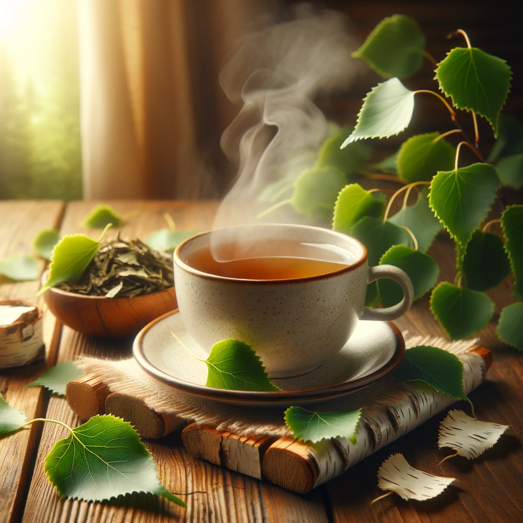 Beržų lapų arbata