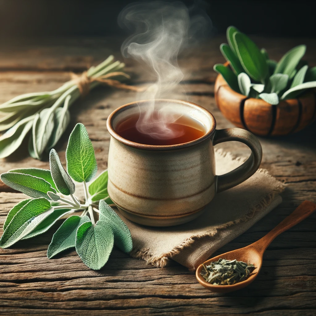 Kaip gerti šalavijų arbatą