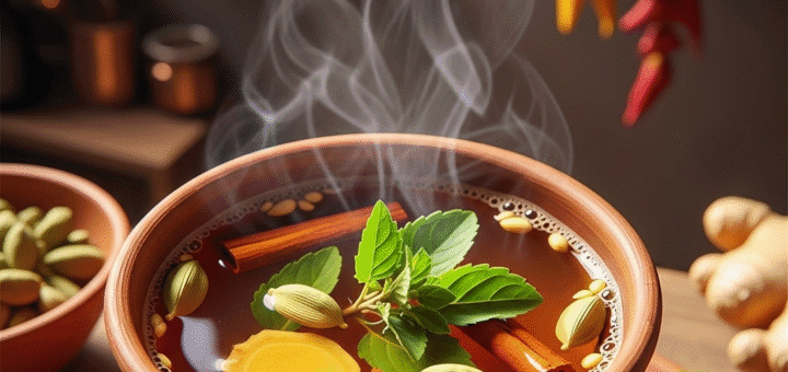 Indiška Masala ir Tulsi Arbata: Kvapų ir Gydomosios Galios Simfonija Jūsų Puodelyje