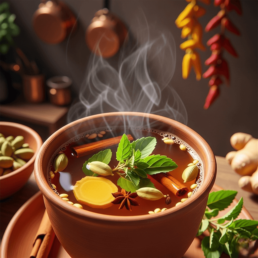 Indiška Masala ir Tulsi Arbata: Kvapų ir Gydomosios Galios Simfonija Jūsų Puodelyje Indiška Masala ir Tulsi Arbata: Kvapų ir Gydomosios Galios Simfonija Jūsų Puodelyje