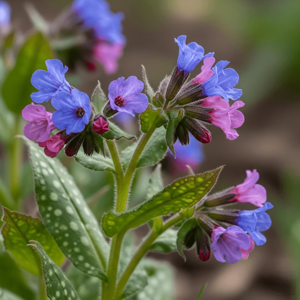 Vaistinė Plautė (Pulmonaria officinalis): Dėmėtasis Gamtos Stebuklas Jūsų Sode ir Vaistinėlėje Vaistinė Plautė (Pulmonaria officinalis): Dėmėtasis Gamtos Stebuklas Jūsų Sode ir Vaistinėlėje