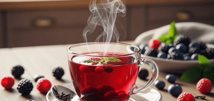 Uogų Arbata: Gamtos Spalvos ir Sveikata Jūsų Puodelyje