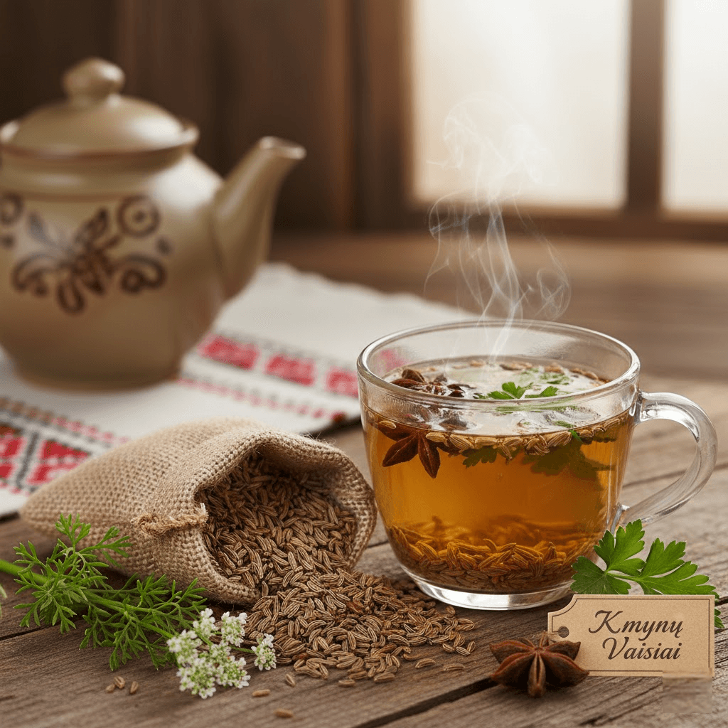 Kmynų Vaisiai: Kuklus Lietuviško Žolynėlio Milžinas Jūsų Žolelių Arbatos Puodelyje Kmynų Vaisiai: Kuklus Lietuviško Žolynėlio Milžinas Jūsų Žolelių Arbatos Puodelyje