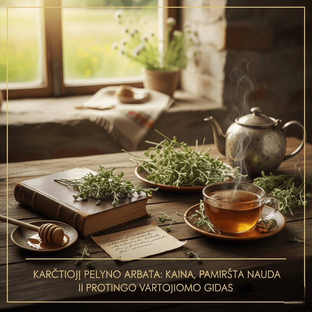 Karčioji Pelyno Arbata: Kaina, Pamiršta Nauda ir Protingo Vartojimo Gidas Karčioji Pelyno Arbata: Kaina, Pamiršta Nauda ir Protingo Vartojimo Gidas