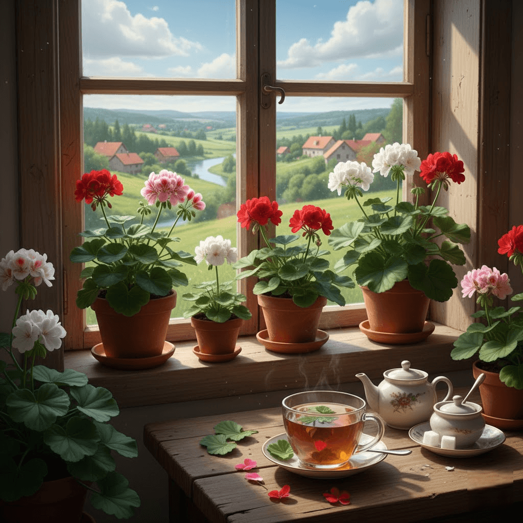 Kvapniosios Pelargonijos Gali: Nuo Palangės Grožio Iki Netikėtos Arbatos Puodelio