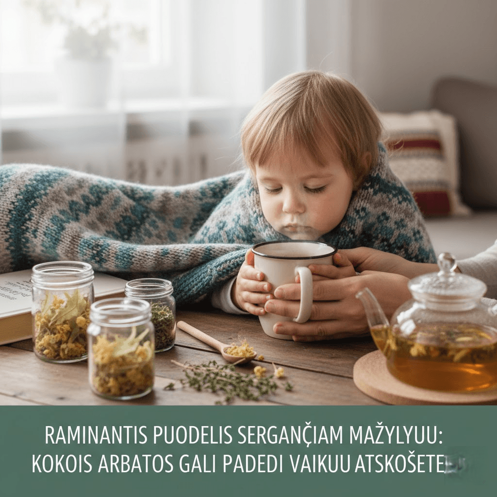 Raminantis Puodelis Sergančiam Mažyliui: Kokios Arbatos Gali Padėti Vaikui Atsikosėti? Raminantis Puodelis Sergančiam Mažyliui: Kokios Arbatos Gali Padėti Vaikui Atsikosėti?