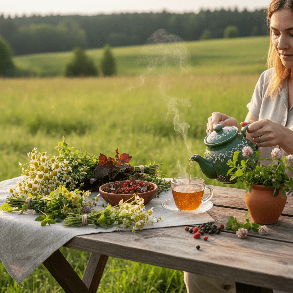 Nuo Rasų Lankų iki Garuojančio Puodelio: Atgimstančios Lietuviškos Arbatos Tradicijos