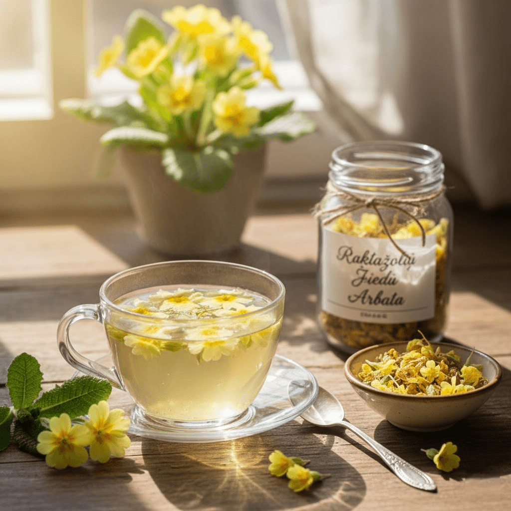 Raktažolių Žiedų Arbata: Pavasario Saulė Jūsų Puodelyje Raktažolių Žiedų Arbata: Pavasario Saulė Jūsų Puodelyje