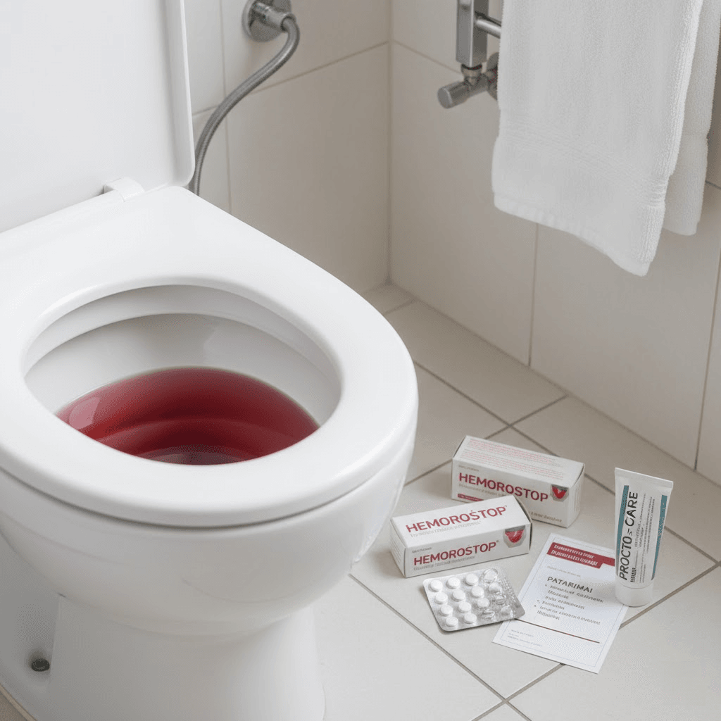 Raudonas signalas tualete: Veiksmingiausi vaistai ir patarimai stabdant hemorojaus kraujavimą