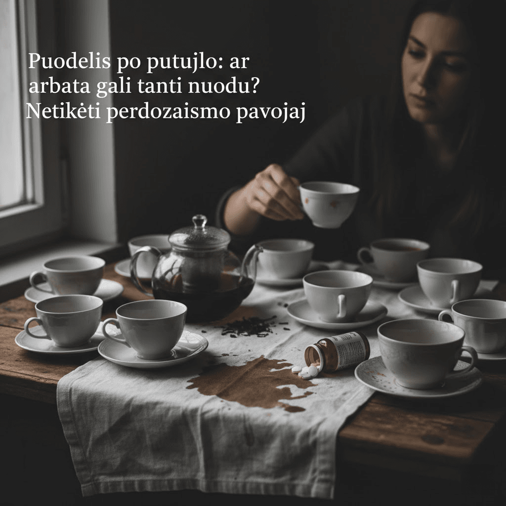 Puodelis po puodelio: ar arbata gali tapti nuodu? Netikėti perdozavimo pavojai