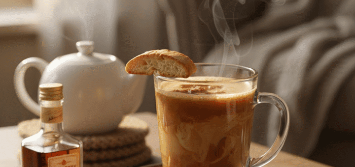 Migdolinis Jaukumas Taurėje: Atraskite Arbatos ir Amareto Derinio Magiją