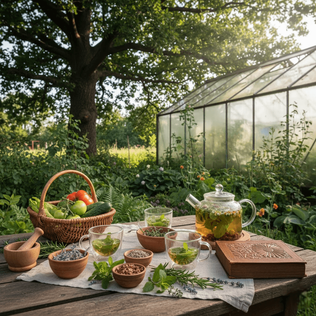 Sodo ir Šiltnamio Arbatos Magija: Sukurkite Savo Kvapnią Oazę Lietuvoje