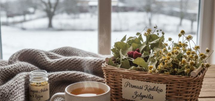 Pirmasis Kūdikio Žolynėlis: Saugios Arbatos Nuo 9 Mėnesių Žvarbiai Dienai Sušildyti