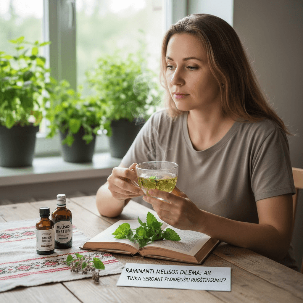 Raminanti Melisos Dilema: Ar Tinka Sergant Padidėjusiu Rūgštingumu? Raminanti Melisos Dilema: Ar Tinka Sergant Padidėjusiu Rūgštingumu?