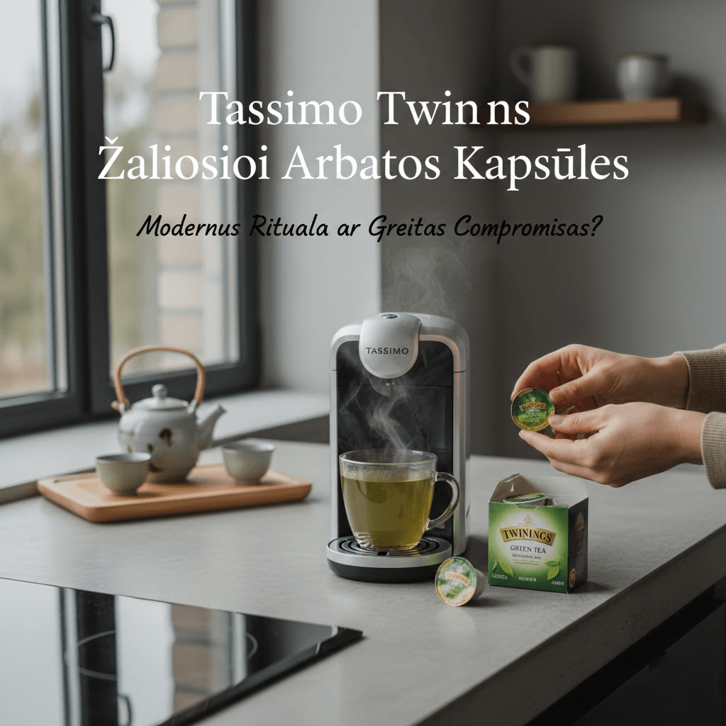 Tassimo Twinings Žaliosios Arbatos Kapsulės: Modernus Ritualas ar Greitas Kompromisas?