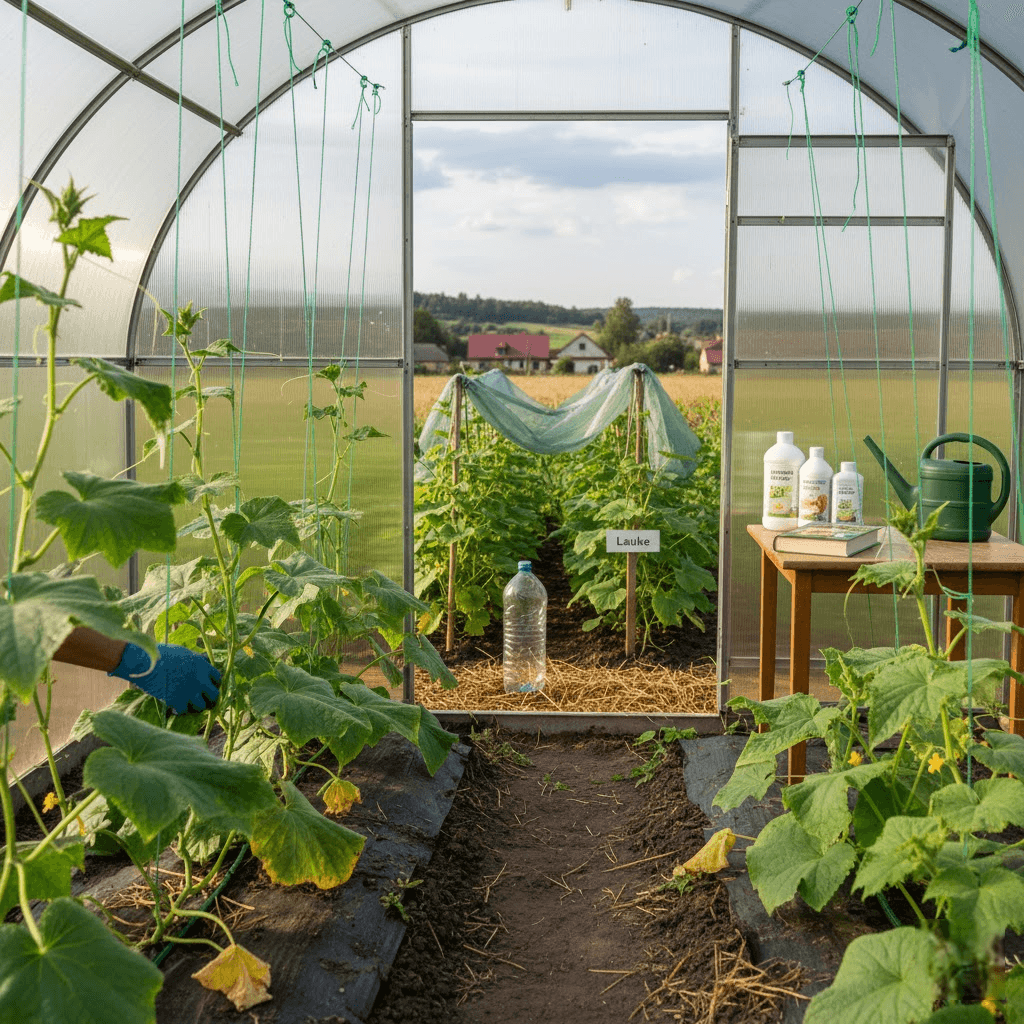 Gelbėjame Agurkus: Nuo Vytulio Priežasčių Iki Sprendimų Šiltnamyje ir Lauke