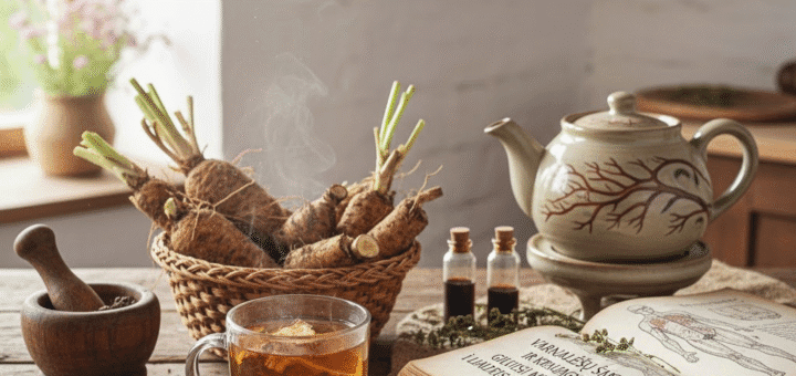 Varnalėšų šaknų arbata ir kraujagyslių sveikata: gilusis nardymas į liaudies mediciną ir mokslą