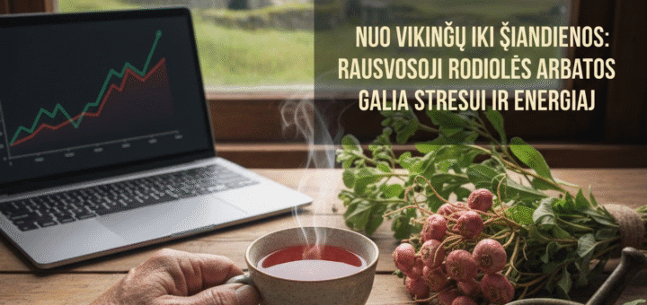 Nuo Vikingų Iki Šiandienos: Rausvosios Rodiolės Arbatos Galia Stresui Ir Energijai