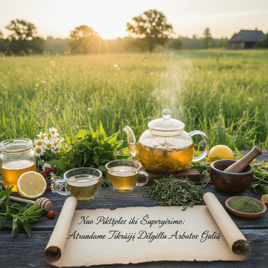 Nuo Piktžolės iki Supergėrimo: Atrandame Tikrąją Dilgėlių Arbatos Galią Nuo Piktžolės iki Supergėrimo: Atrandame Tikrąją Dilgėlių Arbatos Galią