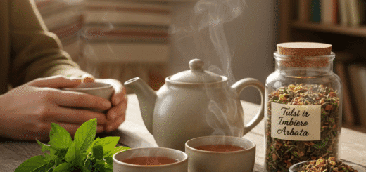 Tulsi ir Imbiero Arbata: Ajurvedos Dovana Šiuolaikiniam Pasauliui