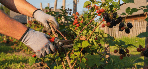 Atraskite Gervuogių Genėjimo Meną: Nuo Krūmo Formavimo Iki Rekordinių Uogų