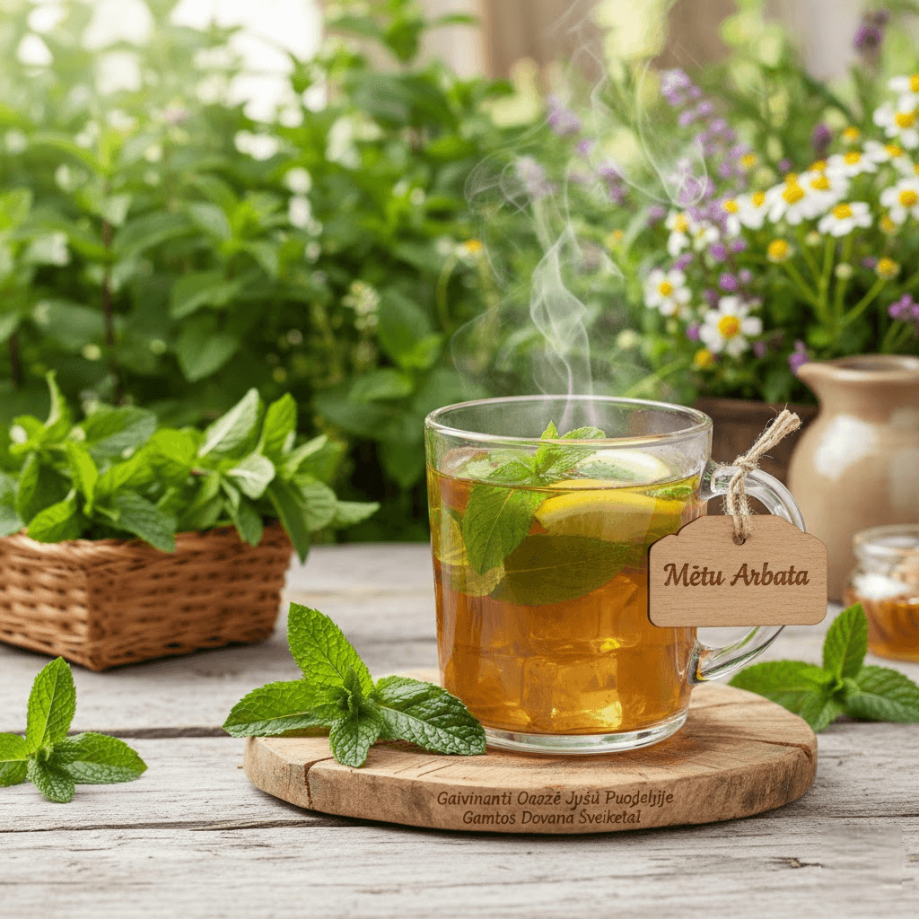 Mėtų Arbata: Gaivinanti Oazė Jūsų Puodelyje ir Gamtos Dovana Sveikatai