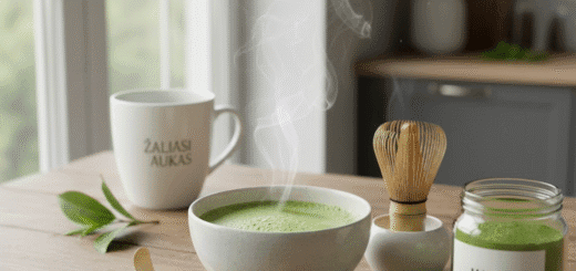 Žaliasis Auksas Jūsų Puodelyje: Atraskite Tikrąją Mačo Arbatos Galią