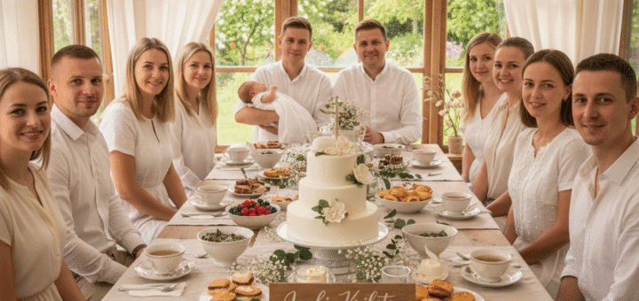 Jauki krikšto arbatėlė: kaip sukurti nepamirštamą šventę po ceremonijos