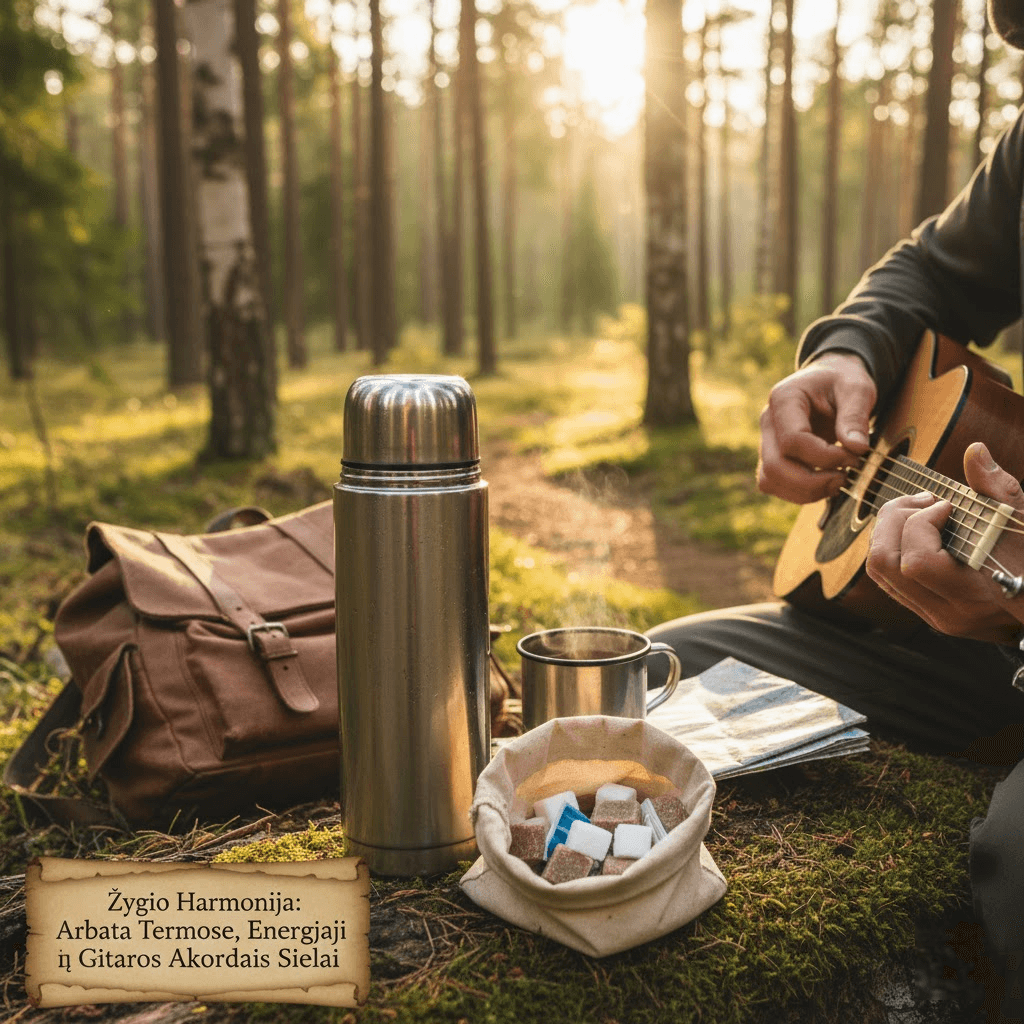 Žygio Harmonija: Arbata Termose, Cukrus Energijai ir Gitaros Akordai Sielai