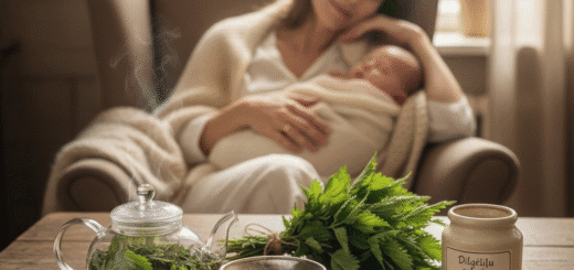 Dilgėlių arbata po gimdymo: Gamtos dovana mamai ir palaikymas laktacijai