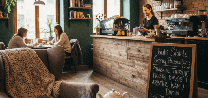 Jauki Stotelė Skonių Pasaulyje: Atraskite Tikrąją Kavos ir Arbatos Namų Dvasią