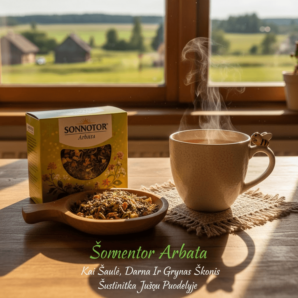 Sonnentor Arbata: Kai Saulė, Darna Ir Grynas Skonis Susitinka Jūsų Puodelyje