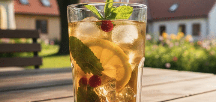 Beatos stiliaus šalta arbata: gaivus vasaros džiaugsmas jūsų stiklinėje