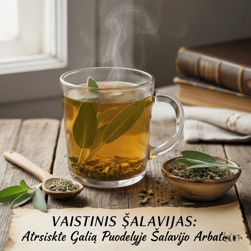 Vaistinis Šalavijas: Atraskite Galią Puodelyje Šalavijo Arbatos