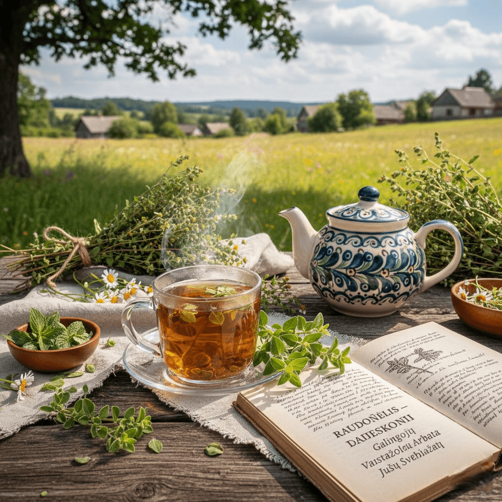 Raudonėlis – Daugiau Nei Prieskonis: Galingoji Vaistažolių Arbata Jūsų Sveikatai