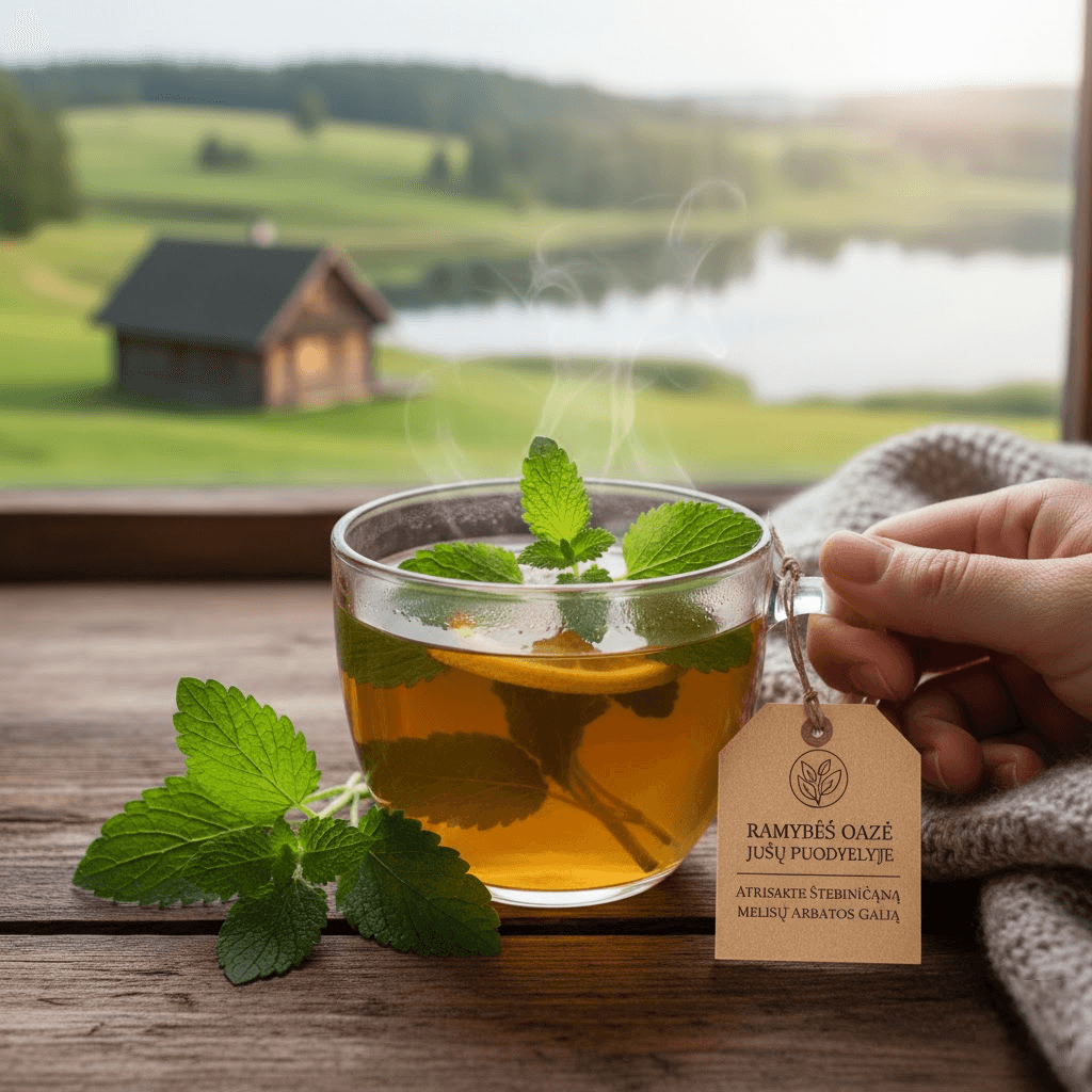 Ramybės Oazė Jūsų Puodelyje: Atraskite Stebinančią Melisų Arbatos Galią