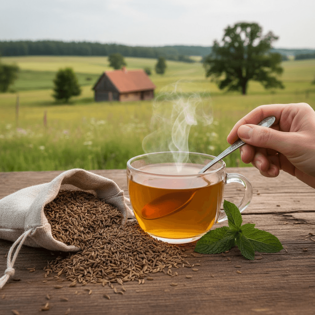 Kodėl kmynų arbata skrandziui veikia geriau nei manėte: pamirštas gamtos auksas