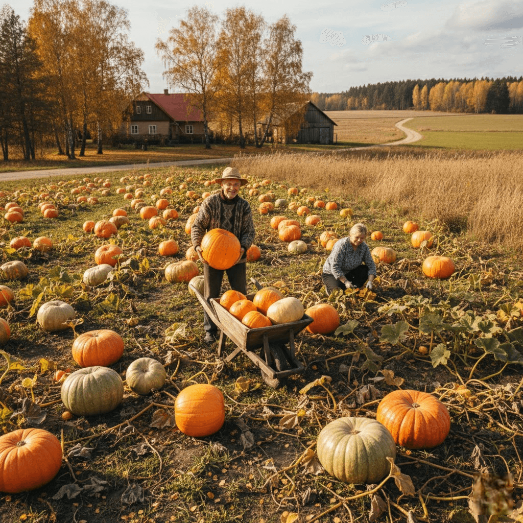 Moliūgų auginimas: karališkas derlius be didelio vargo