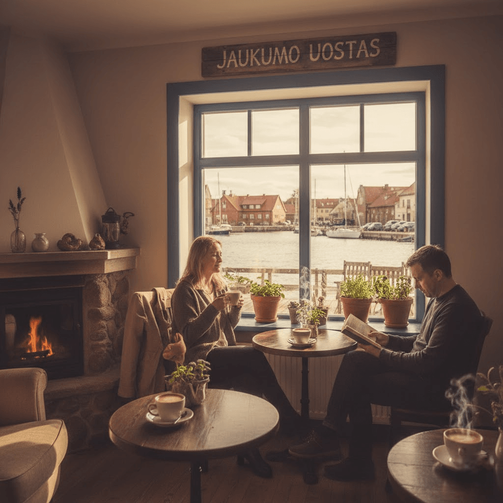 Jaukumo uostas: Kur Klaipėdoje kvepia tikra kava ir ramybe