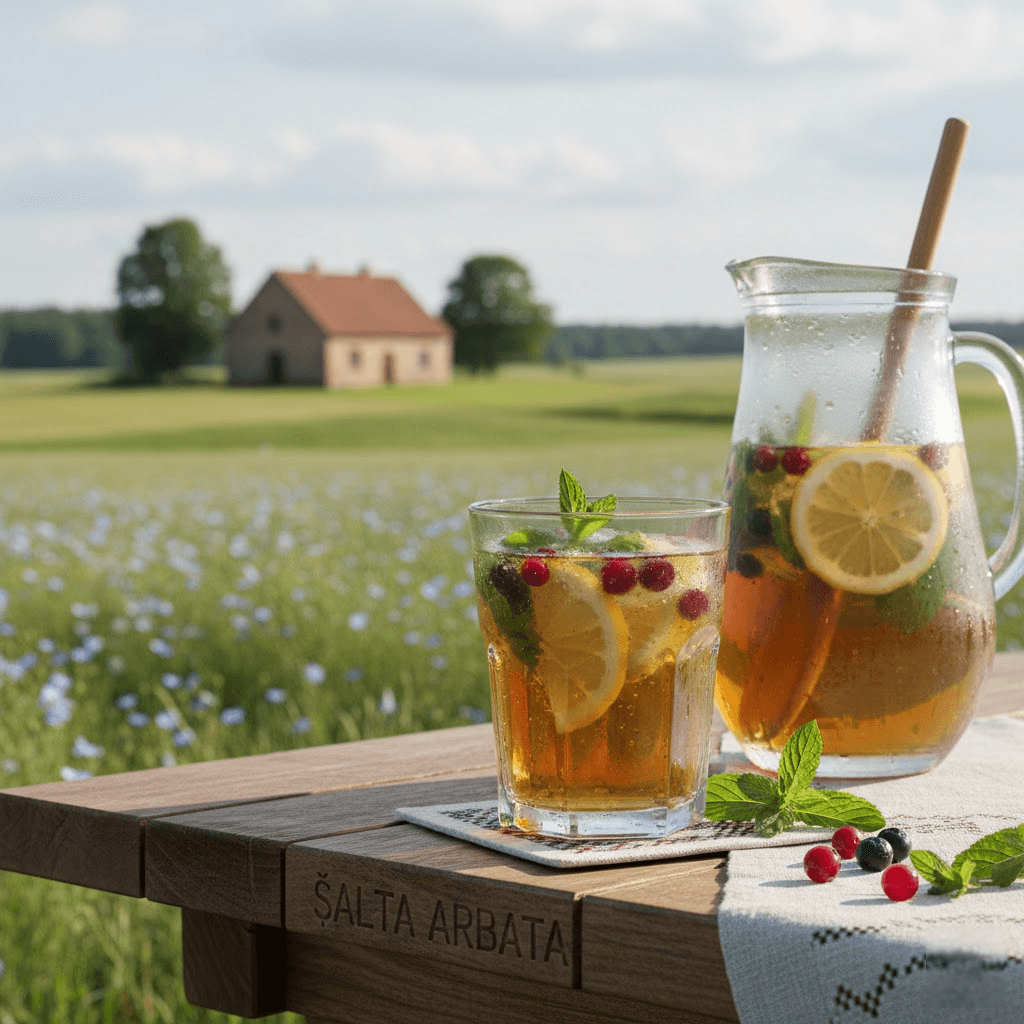 Šalta arbata: Natūralios gaivos menas jūsų taurėje