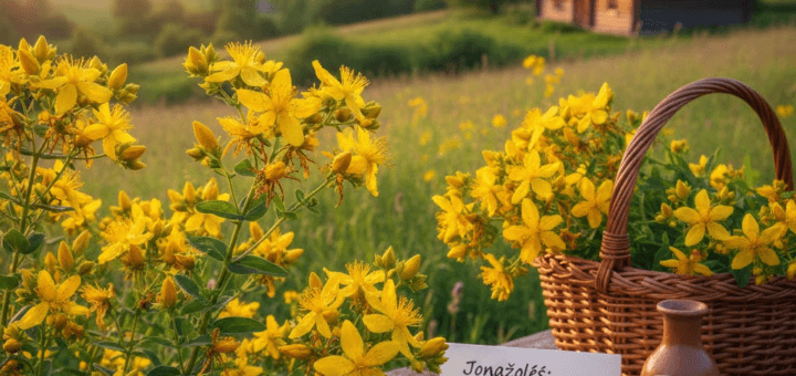 Jonažolės nauda: Saulėtas augalas tamsioms dienoms ir ne tik