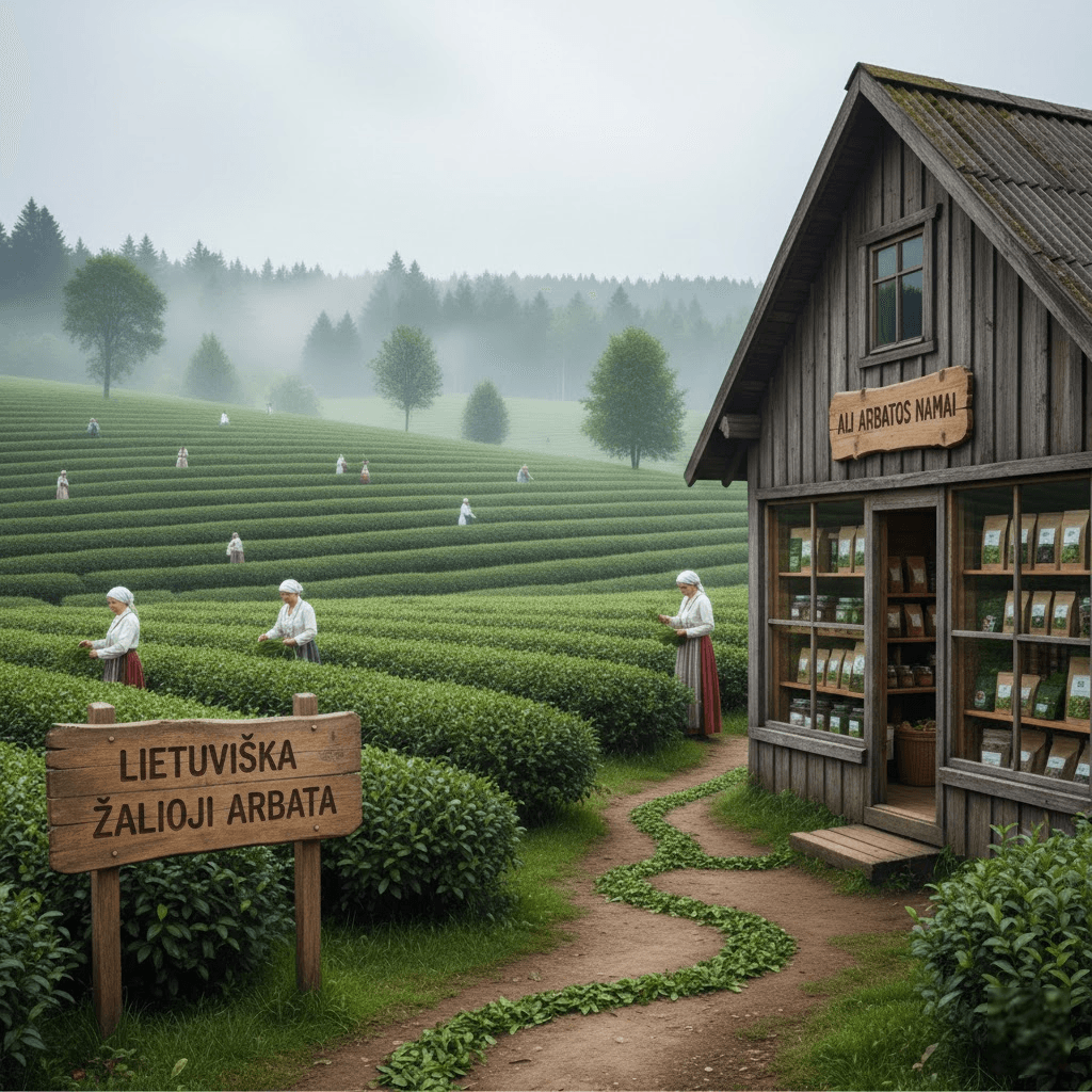 Žaliosios arbatos kelias į „Ali“ vitrinas: kur slepiasi tikroji kilmė?