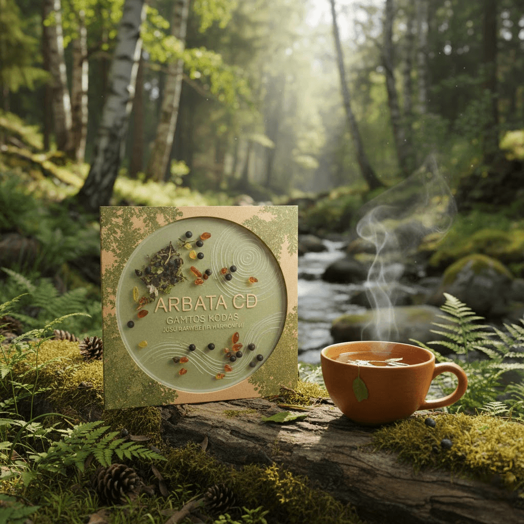Arbata CD: Gamtos Kodas Jūsų Ramybei ir Harmonijai