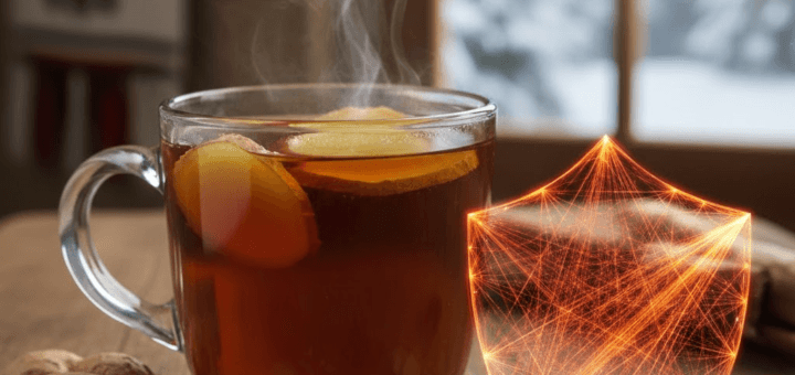 Juoda arbata su imbieru: Ugnis puodelyje ir jūsų imuniteto skydas