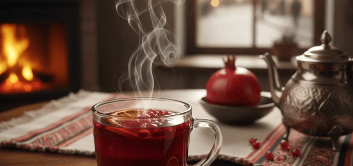 Granatų arbata: Karališkas skonis ir nauda organizmui