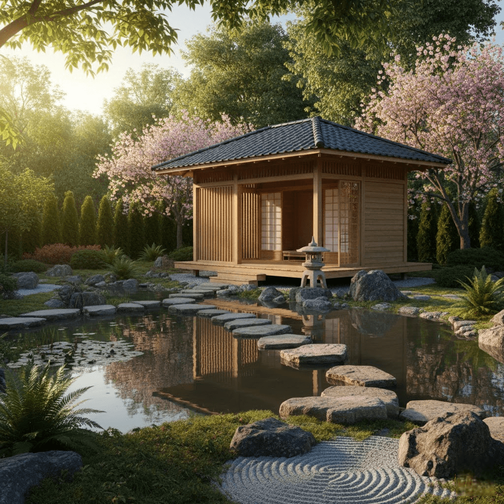 Japoniniai arbatos nameliai: Kiek kainuoja ramybės oazė jūsų kieme?