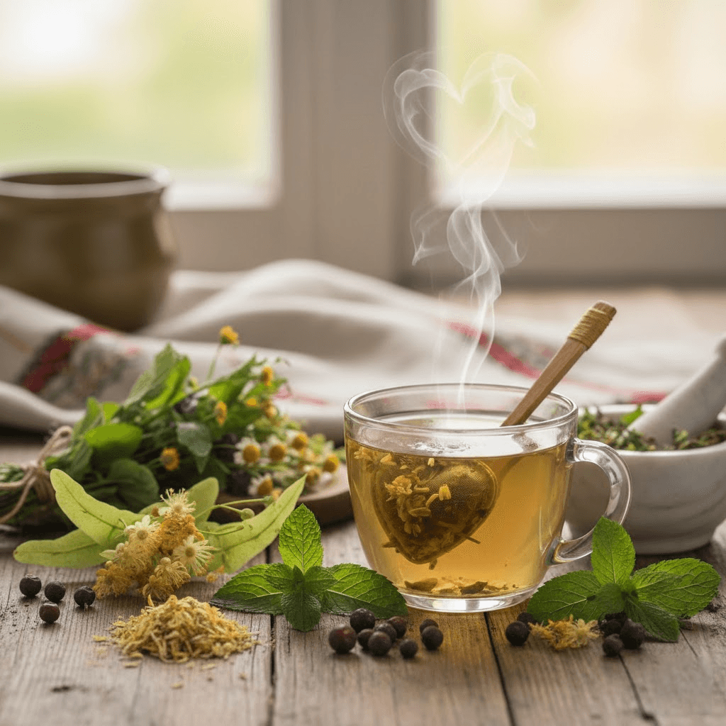 Vaistininko žolės širdies arbata: Natūralus ritmas be chemijos