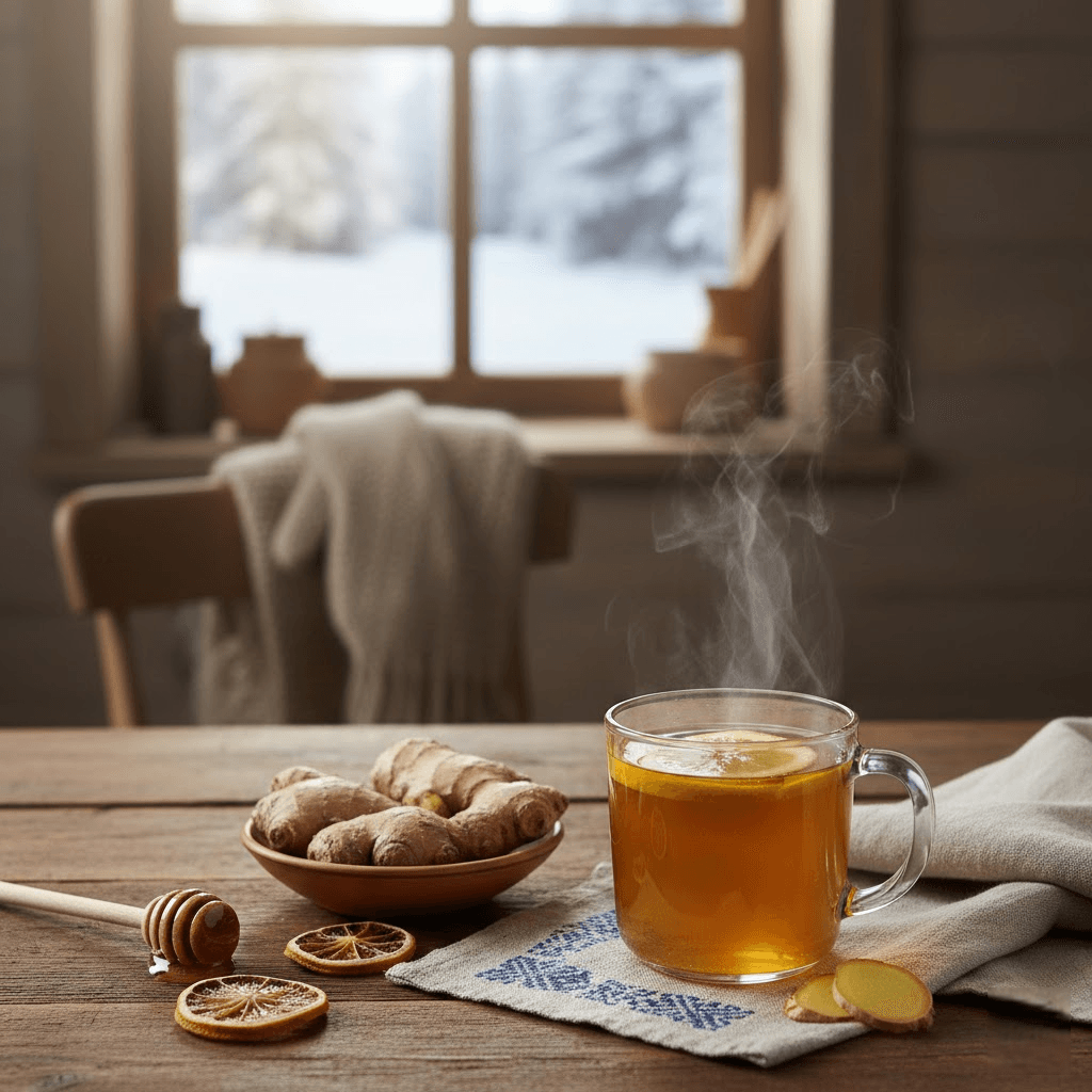 Imbierinė arbata nuo peršalimo: slapta ginkluotė jūsų puodelyje