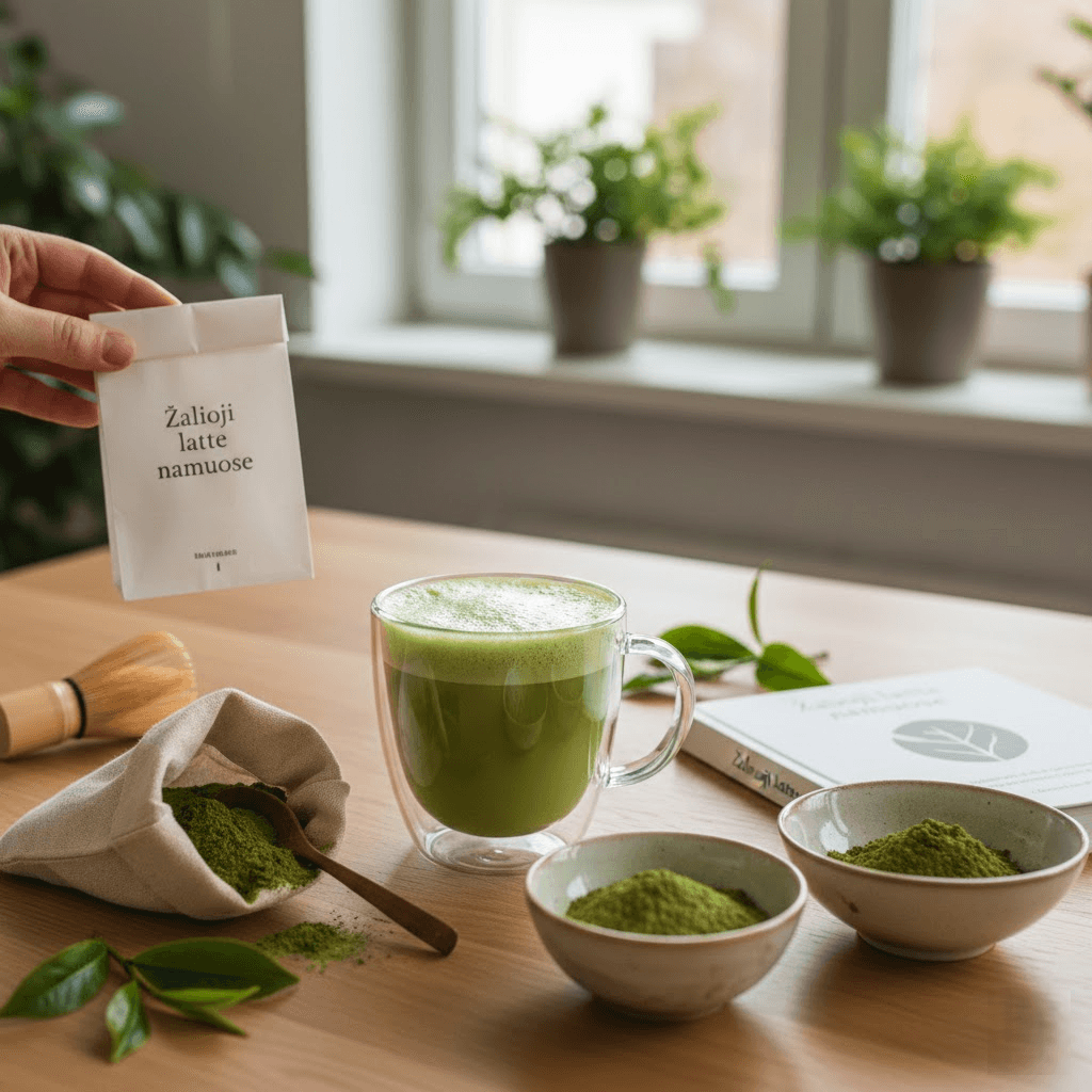 Žalioji latte namuose: Kaip išsirinkti kokybiškus miltelius ir nesuklysti