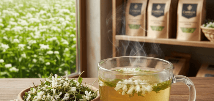 Baltosios notrelės arbata: švelnioji pievų galia, kurią rasite ir Camelia lentynose
